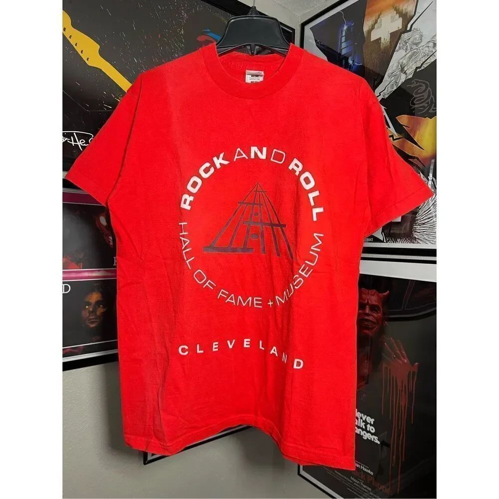Vintage 90s Rock & Roll Hall Of Fame Museum Tee